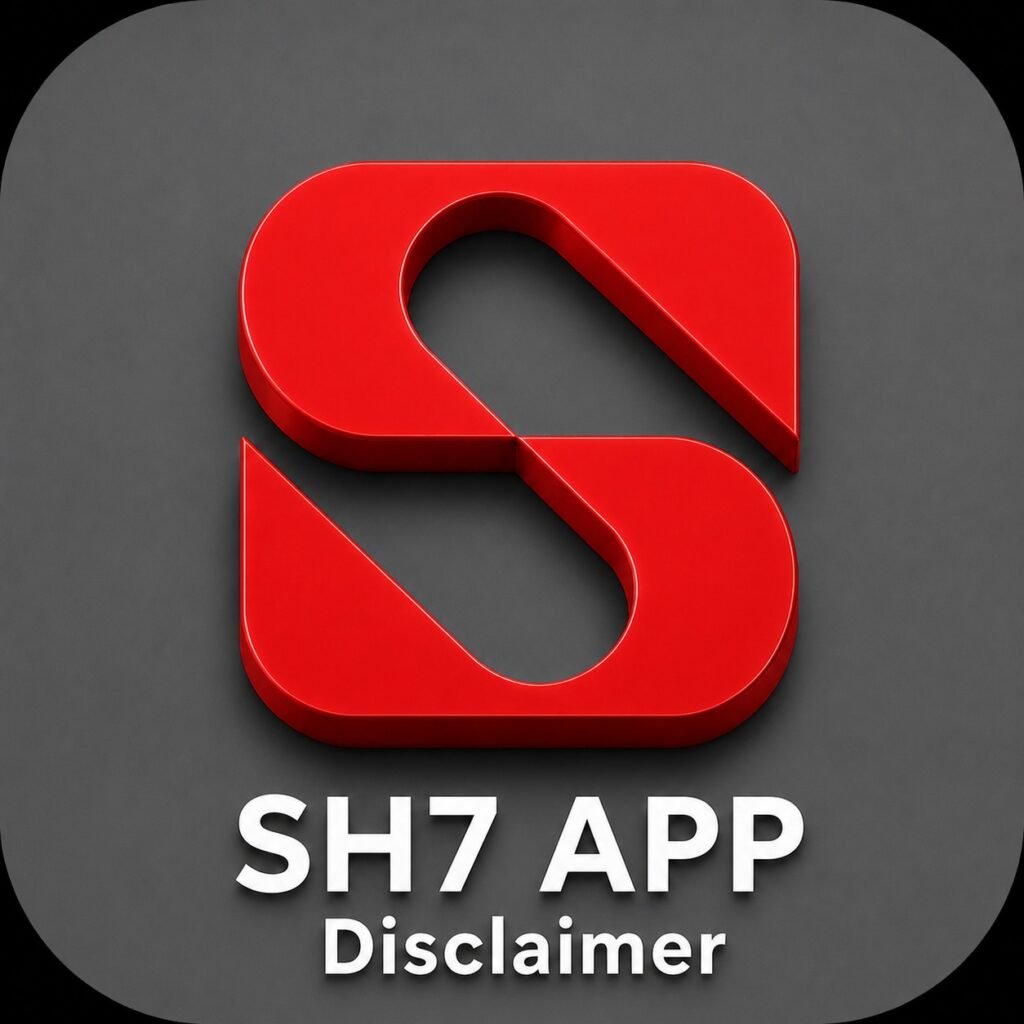SH7 APP Disclaimer